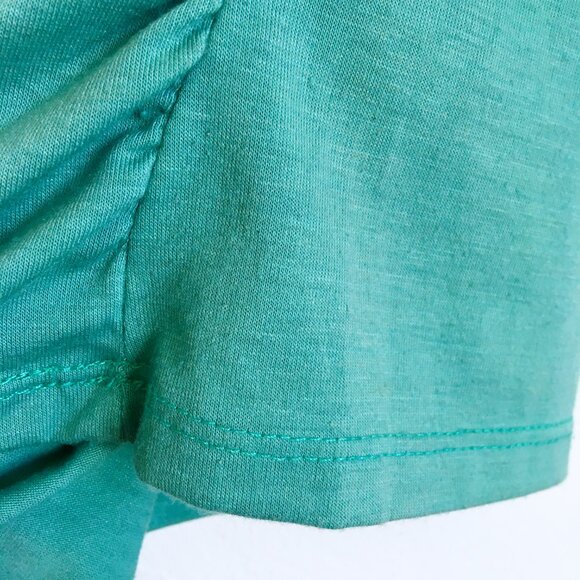 American Rag Teal Ruched Tank Top - Picture 7 of 7